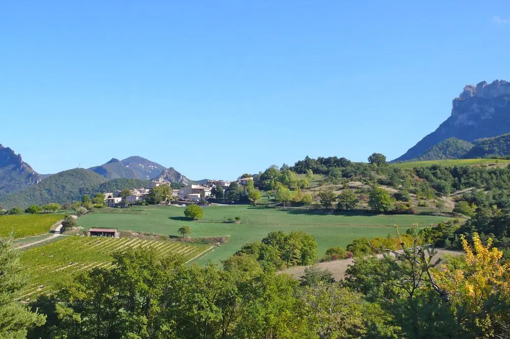 Photo du village de Saint Sauveur en Diois