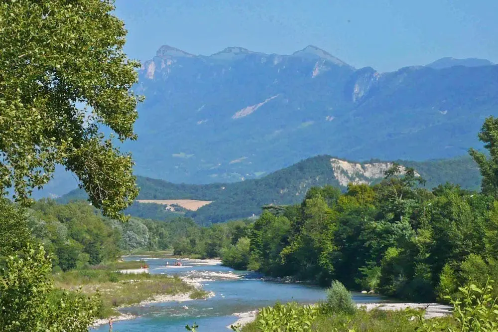 Photographie de la rivière Drôme