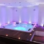 Photographie d'un espace Jacuzzi