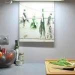 Photo du plan de travail d'un gîte dans la Drome