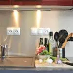 Photographie de la cuisine d'un gîte à louer entre Valence et Die