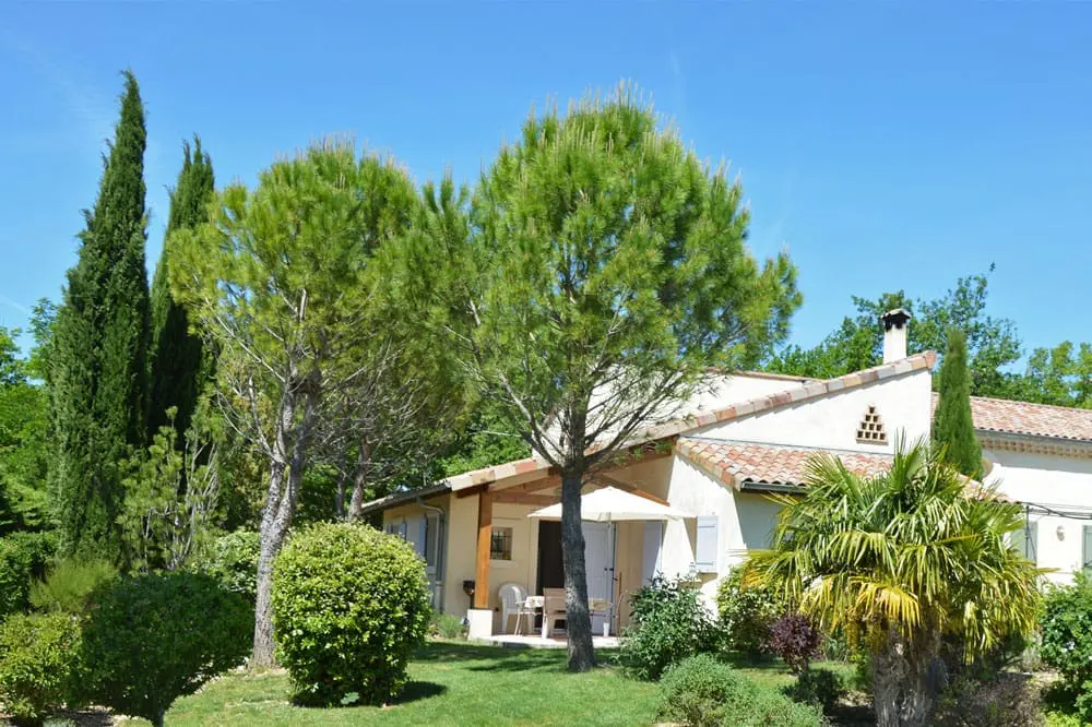 Photographie d'un d'un gîte dans le sud de la France