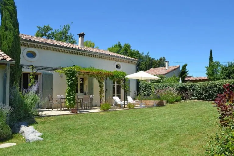 Photographie d"une maison de vacances à louer dans la vallée de la Drôme