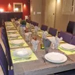 Photo d'une salle de repas pour 20 personnes proche de Crest
